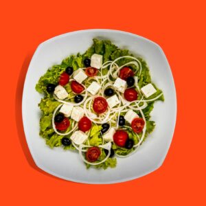 Insalate e piatti per vegetariani